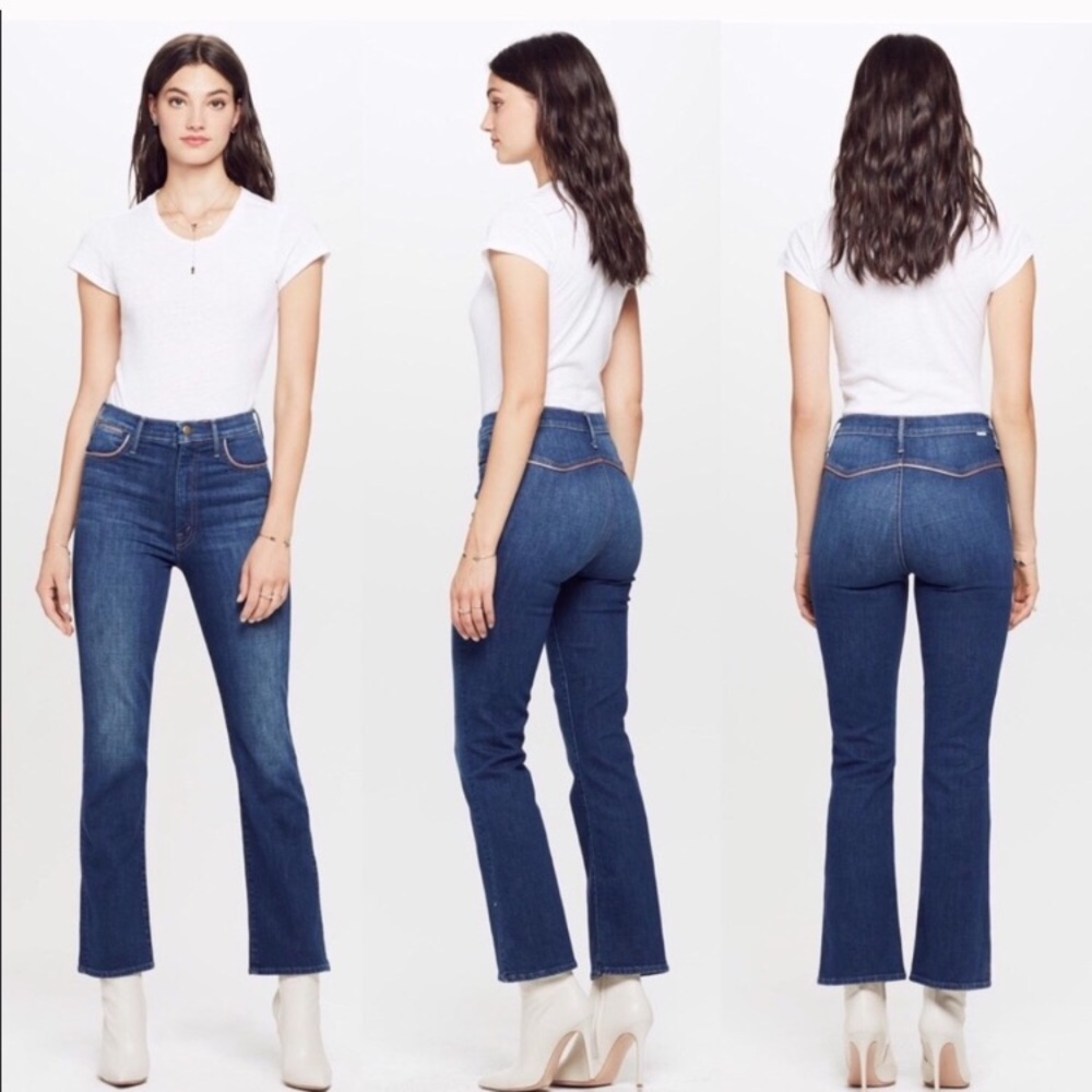 Mother Snap Hustler Ankle Jeans